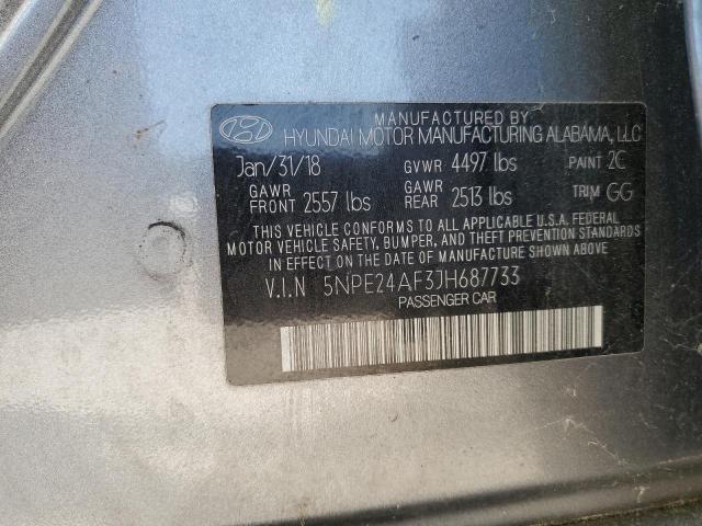 2018 HYUNDAI SONATA SE - 5NPE24AF3JH687733