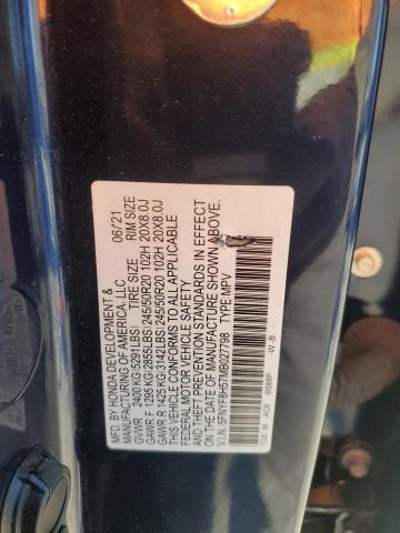 2021 HONDA PASSPORT E - 5FNYF8H57MB027798