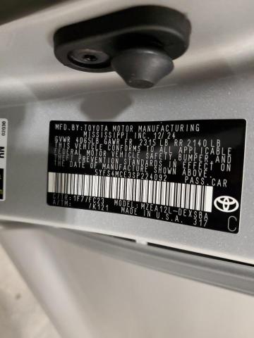 2025 TOYOTA COROLLA SE 5YFS4MCE3SP224092