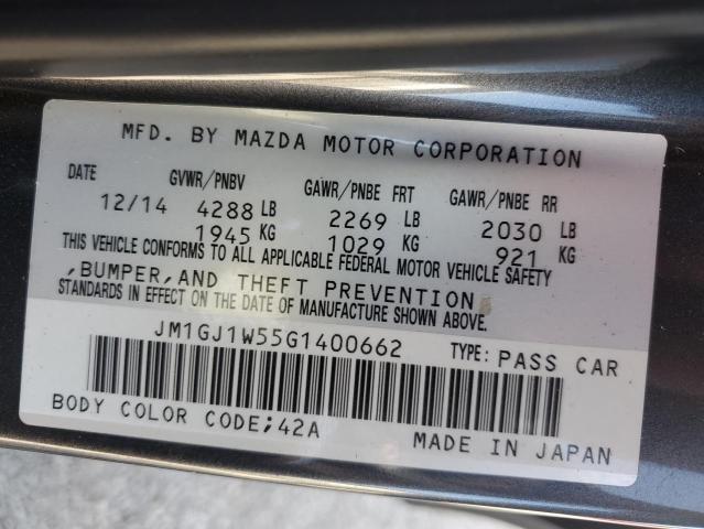 2016 MAZDA 6 GRAND TO - JM1GJ1W55G1400662