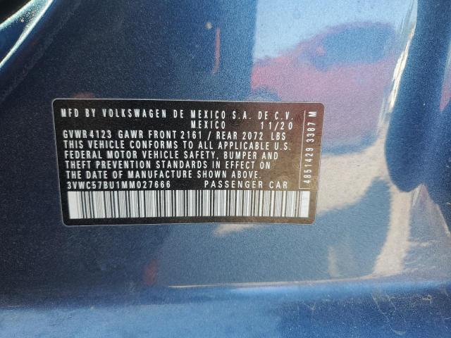 2021 VOLKSWAGEN JETTA S - 3VWC57BU1MM027666