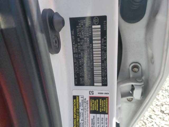 2019 TOYOTA CAMRY XSE - 4T1BZ1HK8KU507164