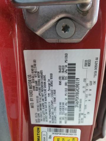 2016 FORD FUSION TIT - 3FA6P0K98GR390119