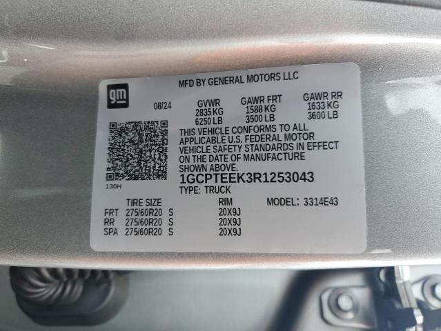 2024 CHEVROLET COLORADO T - 1GCPTEEK3R1253043