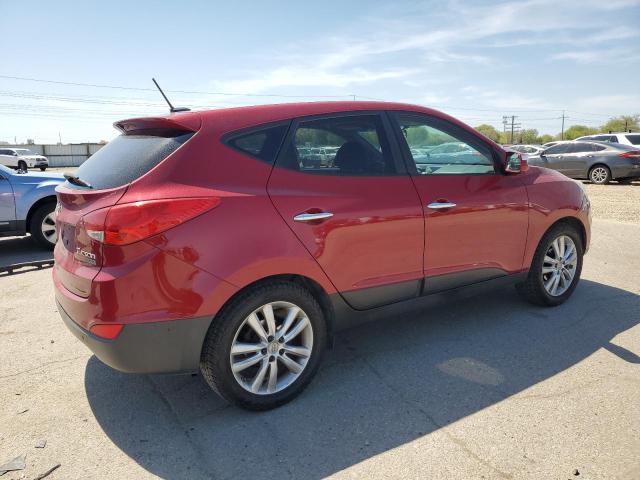 HYUNDAI TUCSON GLS 2010 red  gas KM8JU3AC1AU011923 photo #4