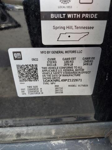 2023 GMC ACADIA SLE - 1GKKNRL49PZ122671