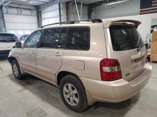TOYOTA HIGHLANDER 2007 beige 4dr spor gas JTEEP21A170228972 photo #3