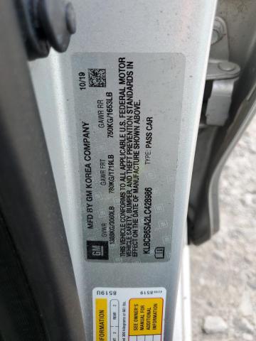 2020 CHEVROLET SPARK LS - KL8CB6SA2LC428986