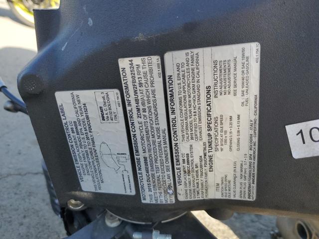 2015 DUCATI SUPERBIKE - ZDM14BUW2FB025244