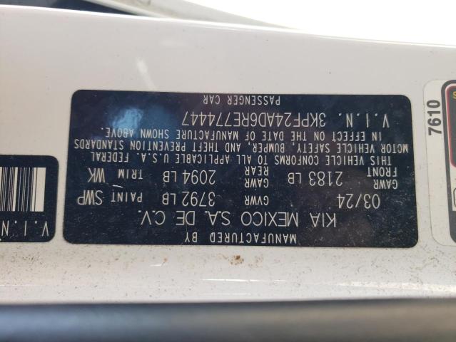 2024 KIA FORTE LX - 3KPF24AD6RE774447