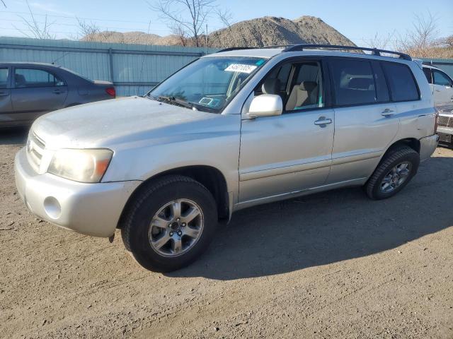 TOYOTA HIGHLANDER 2005 silver 4dr spor gas JTEEP21A650097860 photo #1