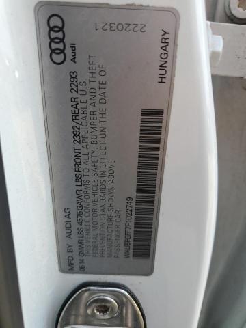 2015 AUDI A3 PREMIUM WAUBFGFF7F1022749