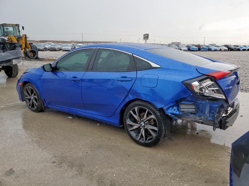 Vin: 19xfc2f82ke006452, lot: 54519665, honda civic sport 20192