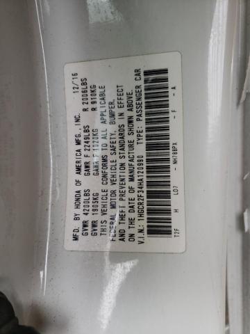 2017 HONDA ACCORD LX - 1HGCR2F34HA120990