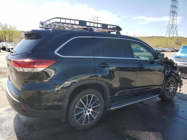 Vin: 5tdkzrfh3js540733, lot: 55099315, toyota highlander se 20183