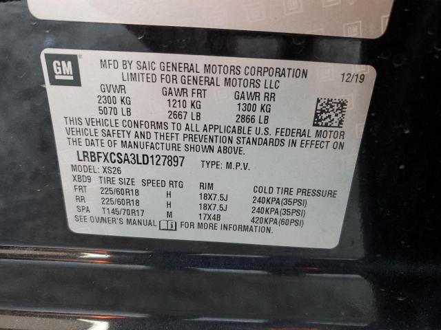 2020 BUICK ENVISION E - LRBFXCSA3LD127897