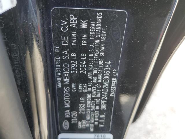 2021 KIA FORTE FE - 3KPF24AD2ME306384