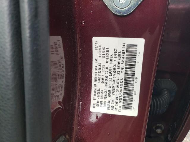 2015 HONDA ACCORD LX - 1HGCR2F31FA218243