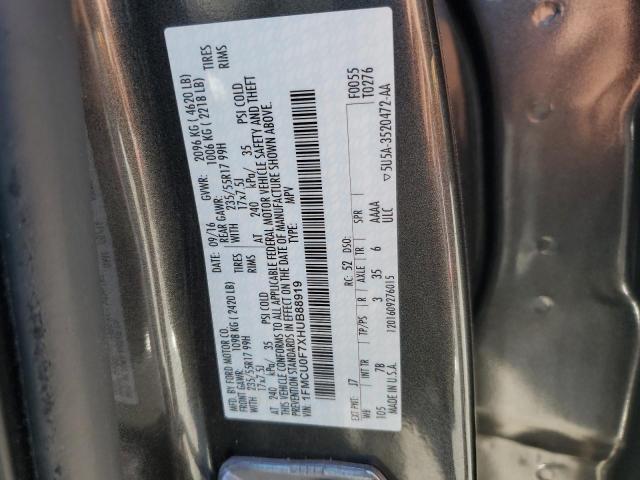2017 FORD ESCAPE S - 1FMCU0F7XHUB88919