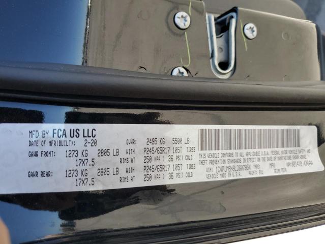 2020 JEEP CHEROKEE T - 1C4PJMBN8LD607854