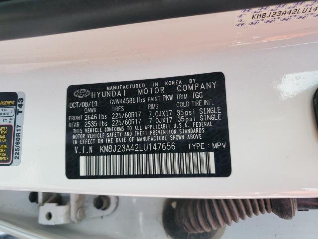 2020 HYUNDAI TUCSON SE KM8J23A42LU147656