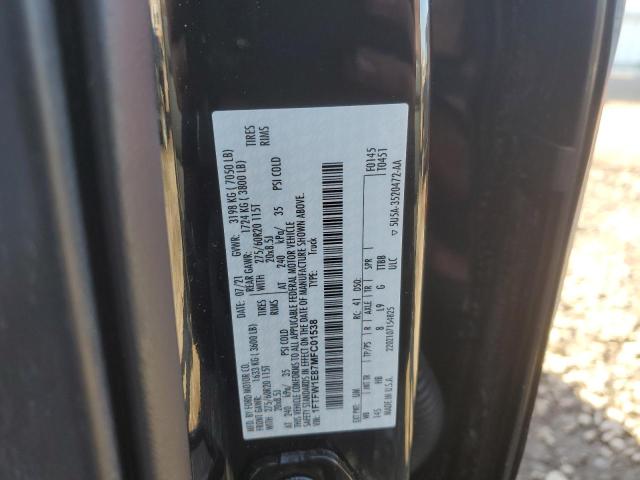 2021 FORD F150 SUPER - 1FTFW1E87MFC01538