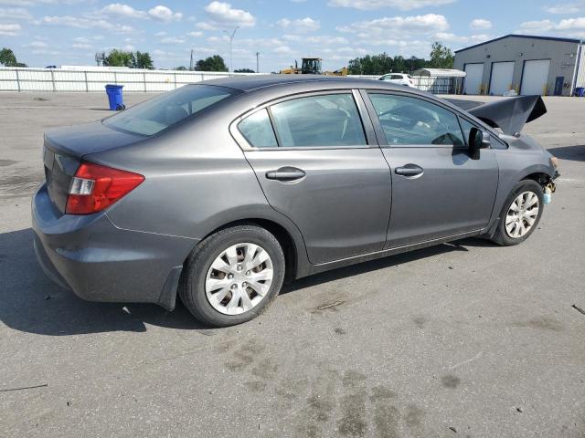 HONDA CIVIC LX 2012 gray  gas 2HGFB2F54CH607782 photo #4