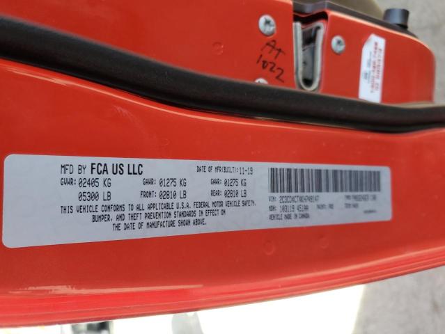 2019 DODGE CHARGER R/ - 2C3CDXCTXKH749147