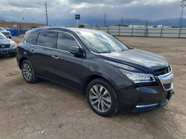 Vin: 5fryd4h41eb014616, lot: 52088725, acura mdx technology 20144