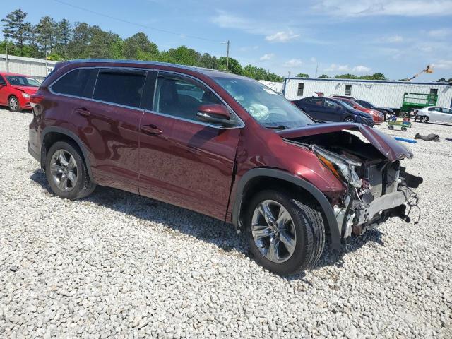 Vin: 5tddzrfh8js858842, lot: 53673435, toyota highlander limited 20184