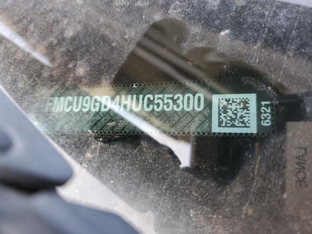 2017 FORD ESCAPE SE - 1FMCU9GD4HUC55300