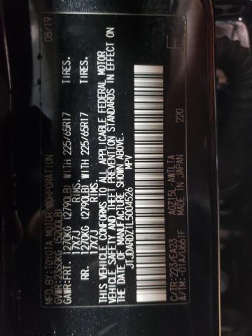2020 LEXUS NX JTJDARDZ1L5004526
