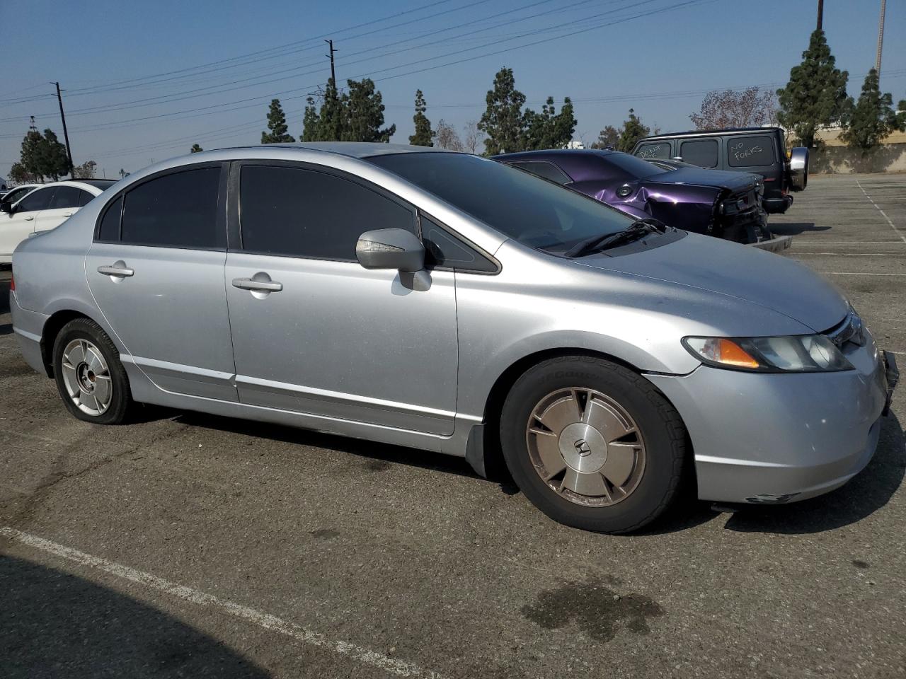 Lot #3172143291 2008 HONDA CIVIC HYBR