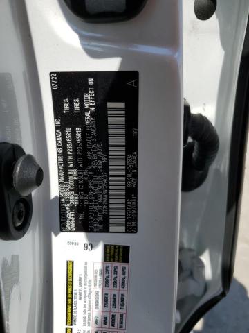 2022 LEXUS RX 350 2T2HZMAA8NC254037
