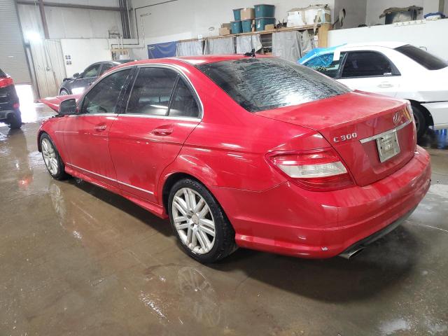MERCURY C300 2009 red  gas WDDGF81X29R049979 photo #3