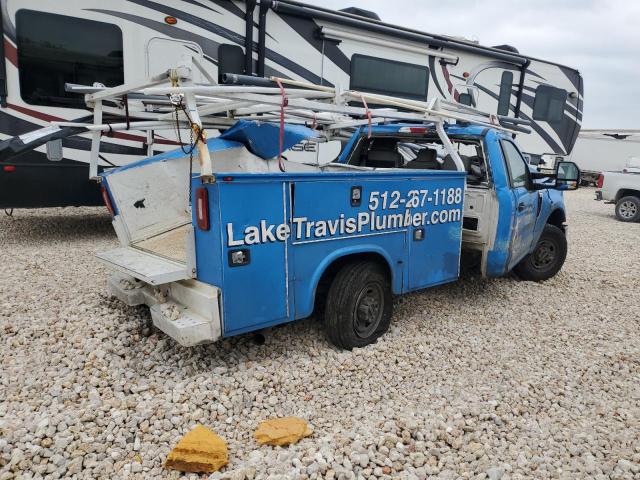 FORD F250 SUPER 2020 blue  gas 1FDBF2A64LEC14191 photo #4