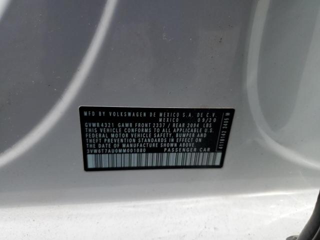 2021 VOLKSWAGEN GTI S 3VW6T7AU0MM001080