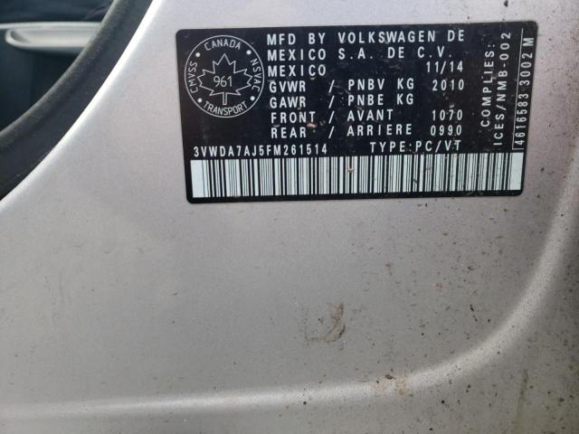 2015 VOLKSWAGEN JETTA TDI - 3VWDA7AJ5FM261514