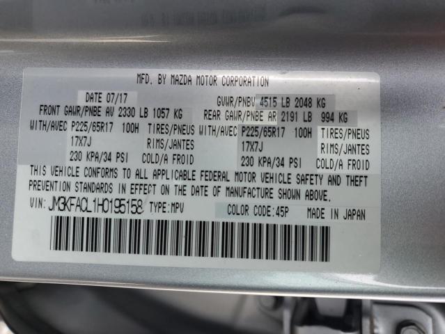 2017 MAZDA CX-5 TOURI - JM3KFACL1H0195158