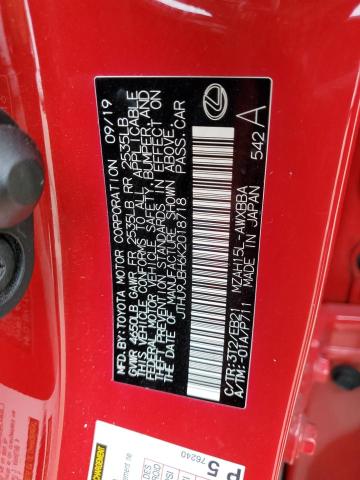 2019 LEXUS UX 250H - JTHU9JBH6K2018718