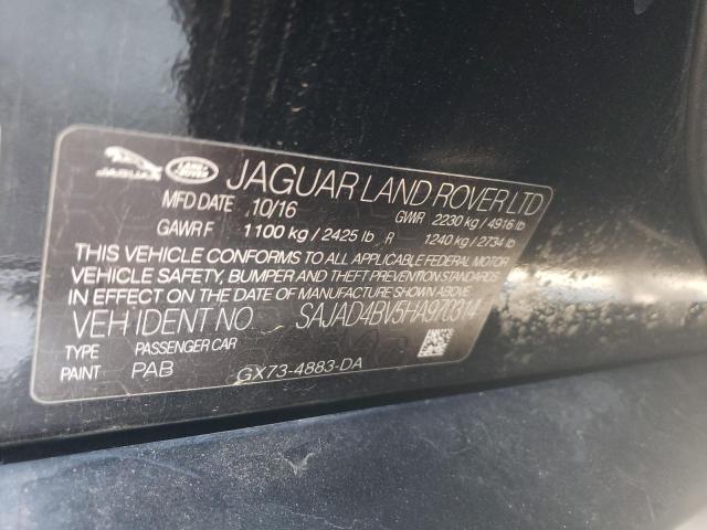 2017 JAGUAR XE PREMIUM SAJAD4BV5HA970314
