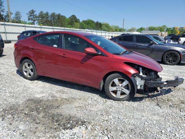 Vin: 5npdh4ae9dh439959, lot: 52013125, hyundai elantra gls 20134