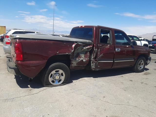 CHEVROLET SILVERADO 2003 burgundy  gas 2GCEC19VX31356031 photo #4