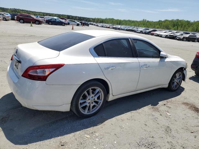 NISSAN MAXIMA S 2009 white sedan 4d gas 1N4AA51E89C836598 photo #4
