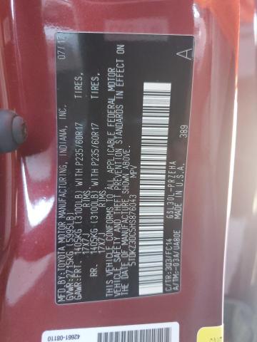 2017 TOYOTA SIENNA LE - 5TDKZ3DC5HS876043
