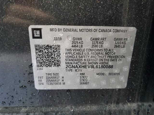 2020 CHEVROLET EQUINOX LS - 2GNAXHEV8L6180088