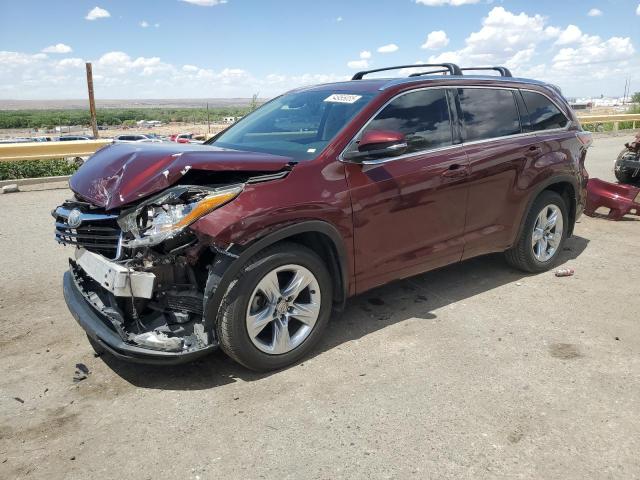 Vin: 5tddkrfh8gs333454, lot: 54955085, toyota highlander limited 2016 img_1