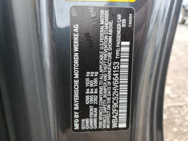 2017 BMW 230I WBA2F9C52HV664153