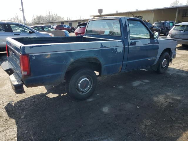 GMC SONOMA 1991 blue  gas 1GTCS14E2M0508978 photo #4