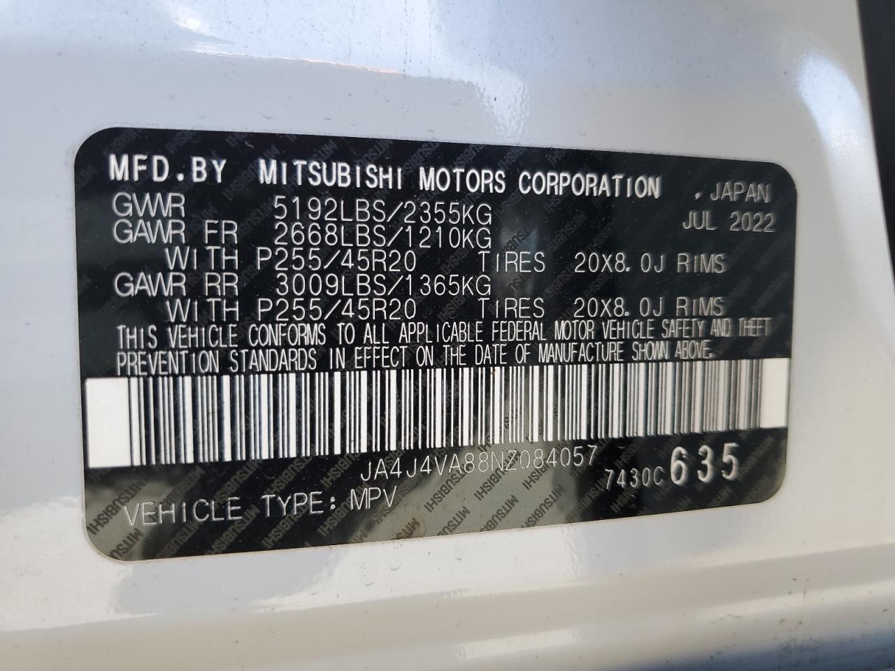 MITSUBISHI OUTLANDER SEL